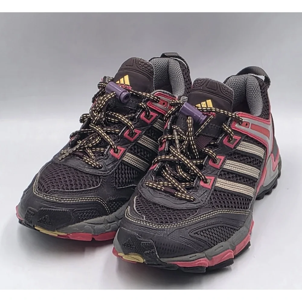 Adidas Kanadia TR2 Trail Running Hiking Shoes Womens 8 Purple Pink G01882
